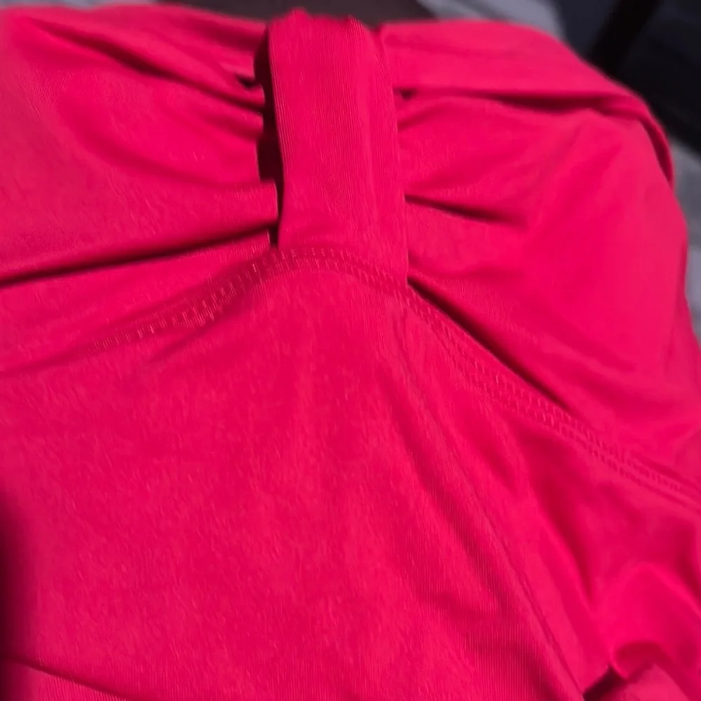 Lauren Ralph Lauren Red Sweetheart One Piece Halter Swimsuit